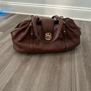 LOUIS VUITTON Lunar Mahina Leather Handbag GM